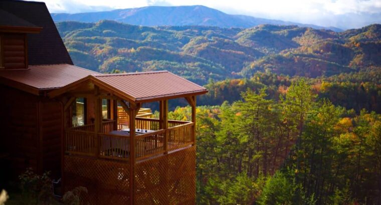 Steep Mountain Cabin Retreat, 3 Bed Scenic Views Fireplace